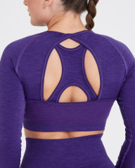 Dark purple long sleeves