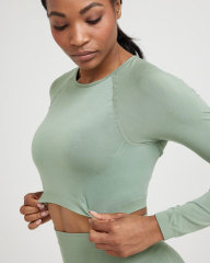 Sage long sleeves