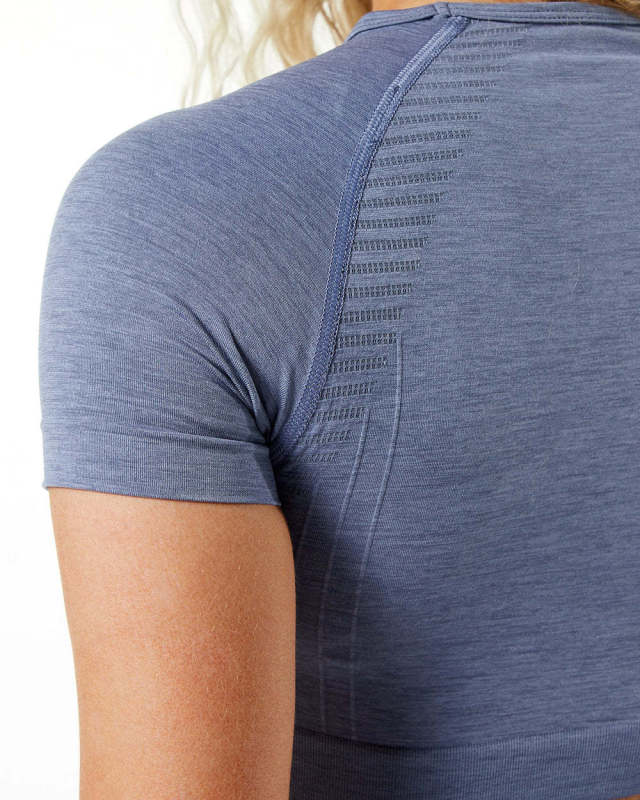 AliExpress Amazon Super Delicate Hand-feel Seamless Jacquard Short Sleeve Shorts Set Yoga Short Sleeve Shorts Set