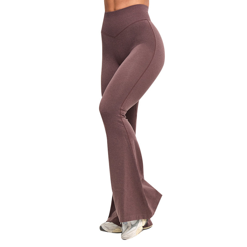 Cross-border tight sports cycling pants women's running training elastic fitness pants high waist abdomen peach hip lift yoga pants
