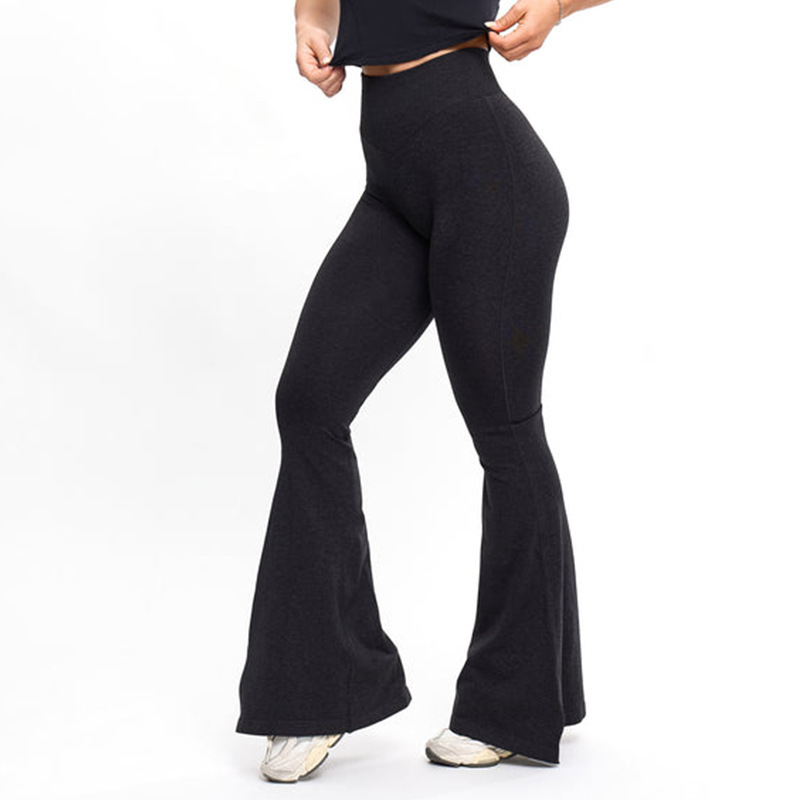Cross-border tight sports cycling pants women's running training elastic fitness pants high waist abdomen peach hip lift yoga pants