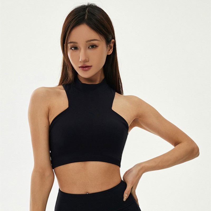 European and American fashion body fitness yoga clothes for women comfortable nude sports vest quick-drying perspiration running trousers suit