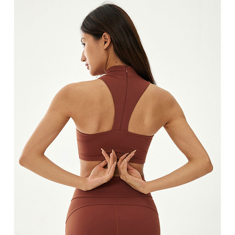European and American fashion body fitness yoga clothes for women comfortable nude sports vest quick-drying perspiration running trousers suit