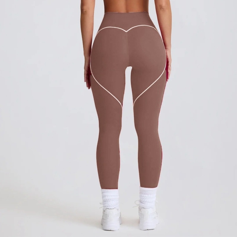 New European and American contrast color thin strap sports suit U-shaped beautiful back vest fitness yoga Pilates outer wear bra