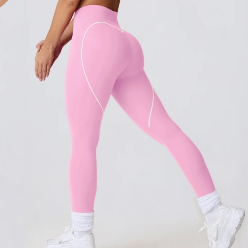 New European and American contrast color thin strap sports suit U-shaped beautiful back vest fitness yoga Pilates outer wear bra