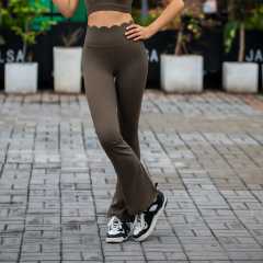 Olive Green Flared Pants