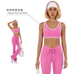 Tropical pink top