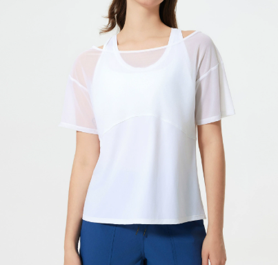 DQ-D25040DX Women's loose sports short-sleeved T-shirt
