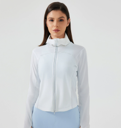 DQ-D25019WT Women's Gym Running Jacket Sportswear