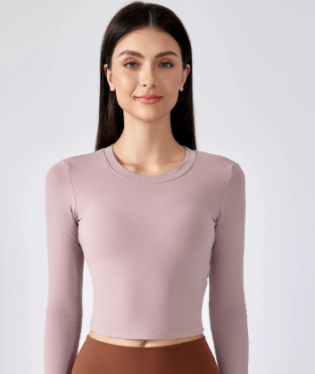 DQ-DAW186CX Long Sleeve Yoga Tops  for Women