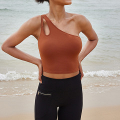 U163 Mocha Brown Top