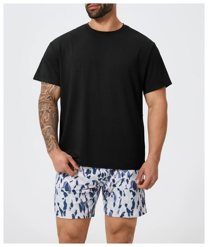 DD-DDX1094 -TX  Loose Fitness Short Sleeve Active Gym T Shirt