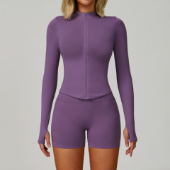 7725 Jacket + 7790 Shorts - Misty Purple