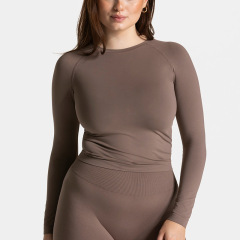 Long sleeve brown