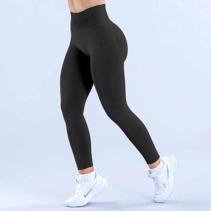 Cross-border nude beauty back sling sports suit high elastic tight sports fitness training yoga suit women's suit
