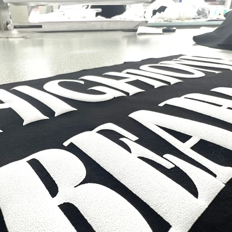 Wholesale Customized Color Clothing Printing 3D Puff Heat Transfer Film Vinyl  Transfers