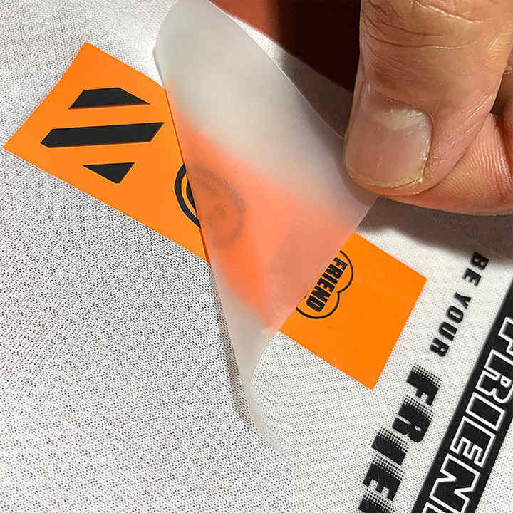 Custom Iron on Heat Tag Washable Care Label Clothing Accessories Labels Heat Transfer
