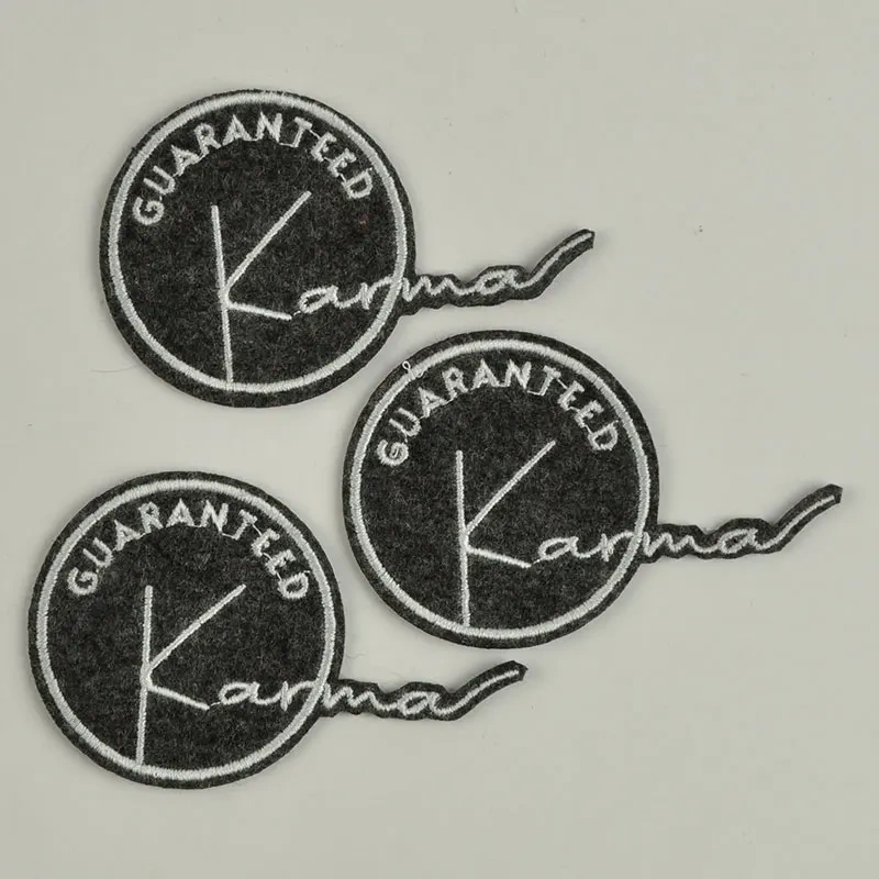 Iron on Embroidery Patch for Clothing Custom Embroidered Patch for Hat Label Custom Patches Letter