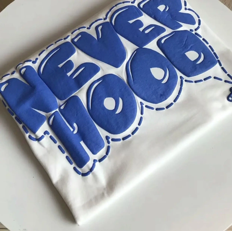 Hot Sell New Custom 3d Puff Print Transfer Vinyl Plastisol Heat Transfer Screen Printed Heat Transfers for T-shirt