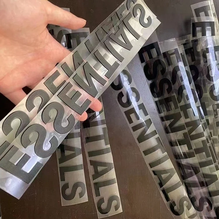 Film Clothing Label Heat Transfers Custom Iron for Tshirts Transfer Printing Bags Shoes Clothing Brand