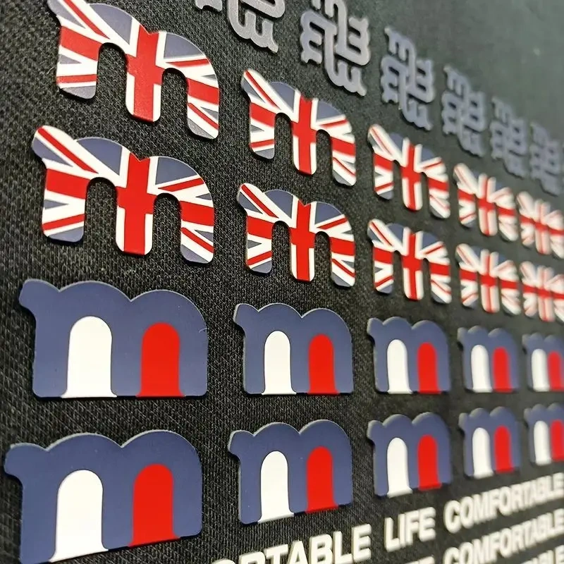 Washable 3D Silicone Heat Transfer Printing Label PET Material for Custom T-Shirt Designs