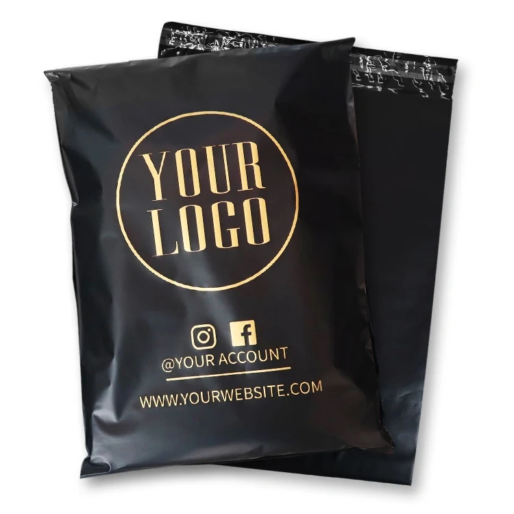 Clothes Express Packaging Bag Self Adhesive Polymailer, Custom Logo Courier Mailer Waterproof Shipping Poly Bags Post Bags