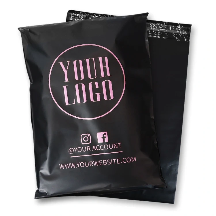 Clothes Express Packaging Bag Self Adhesive Polymailer, Custom Logo Courier Mailer Waterproof Shipping Poly Bags Post Bags