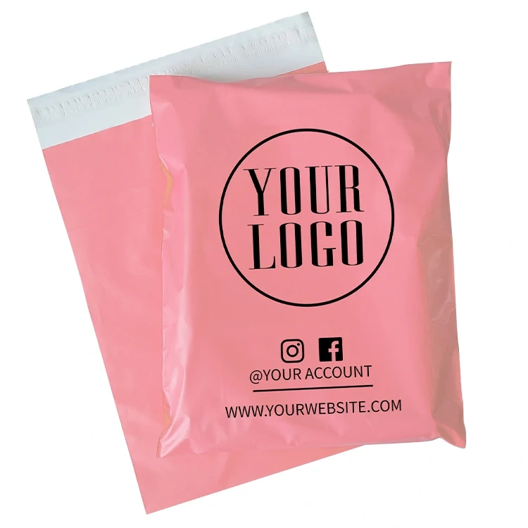 Clothes Express Packaging Bag Self Adhesive Polymailer, Custom Logo Courier Mailer Waterproof Shipping Poly Bags Post Bags