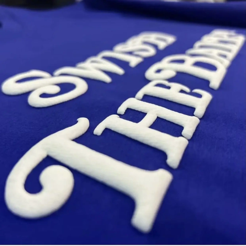 Hot Sell New Custom 3d Puff Print Transfer Vinyl Plastisol Heat Transfer Screen Printed Heat Transfers for T-shirt