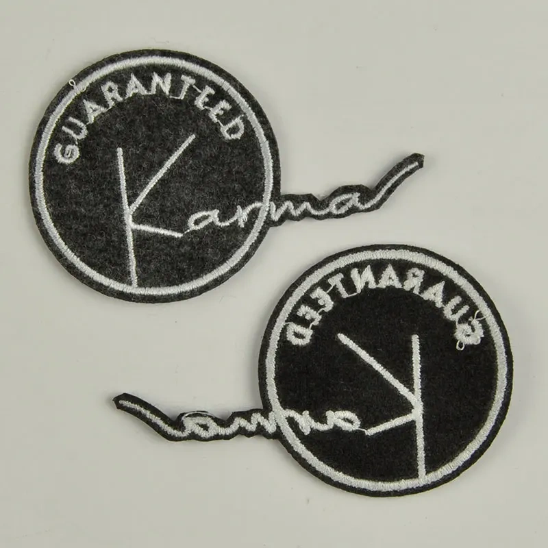 Iron on Embroidery Patch for Clothing Custom Embroidered Patch for Hat Label Custom Patches Letter