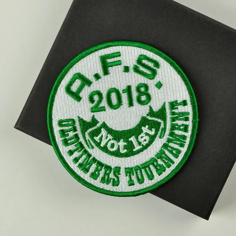 Iron on Embroidery Patch for Clothing Custom Embroidered Patch for Hat Label Custom Patches Letter