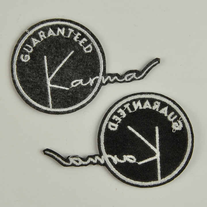 Iron on Embroidery Patch for Clothing Custom Embroidered Patch for Hat Label Custom Patches Letter
