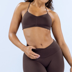 Brown bra