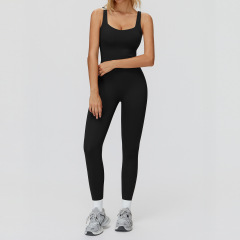 ZC-ELT9506-2-LTY Brushed One-piece Yoga Bodysuit