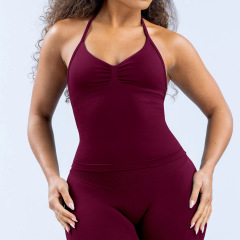 RY-3003-BX  Nylon Seamless Sports Vest Yop