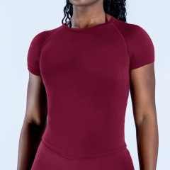 RY-3003-DX  Tight Yoga Short-Sleeved