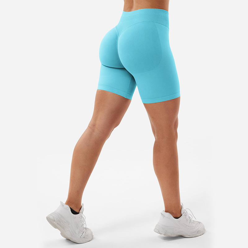 Women's fitness shorts, Amazon TK best-selling high-waisted yoga pants, fitness, hip-lifting, running, sports shorts.