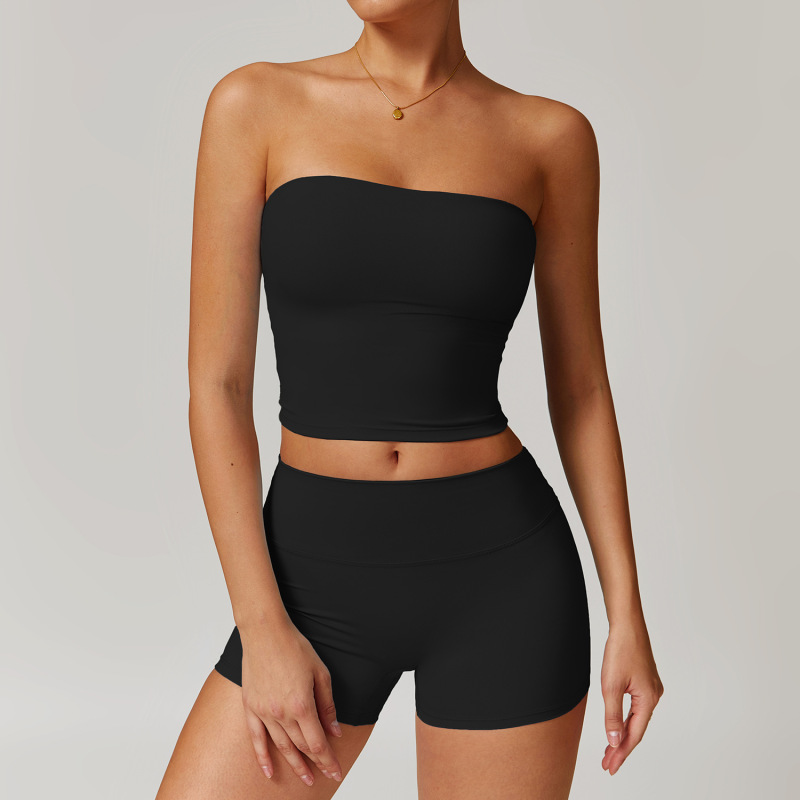 ZC-8519TZ-BX+CK Cross-border sanding beauty back yoga clothing suit