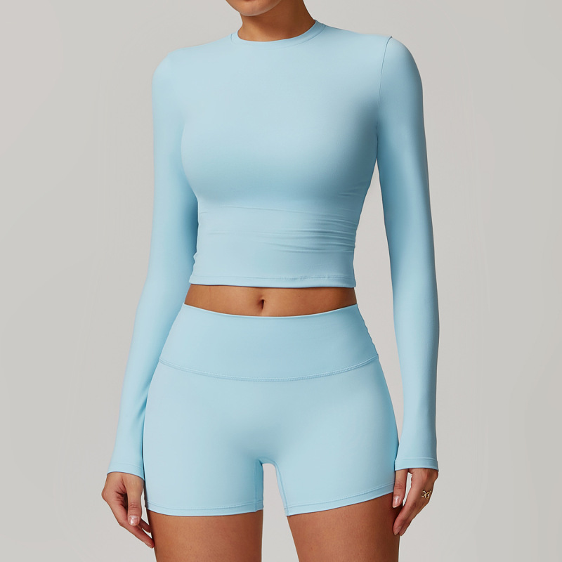 ZC-8519TZ-BX+CK Cross-border sanding beauty back yoga clothing suit