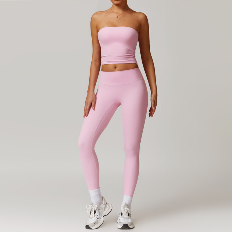 ZC-8519TZ-BX+CK Cross-border sanding beauty back yoga clothing suit