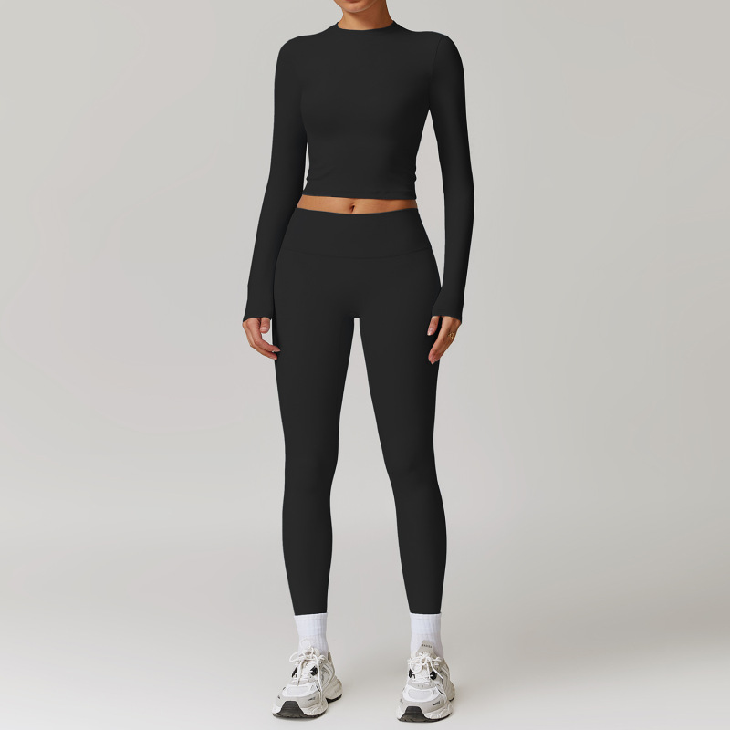 ZC-8519TZ-BX+CK Cross-border sanding beauty back yoga clothing suit