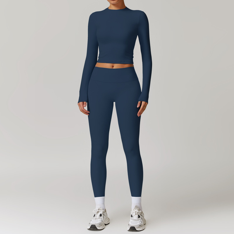 ZC-8519TZ-BX+CK Cross-border sanding beauty back yoga clothing suit