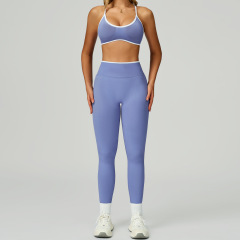 9245 bra + 9245 pants — a clash of white and blue