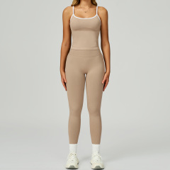 9245 vest + 9245 trousers — a striking white and brown color combination