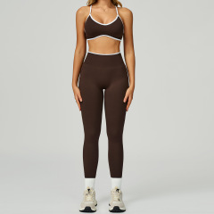 9245 bra + 9245 pants — a clash of white and brown