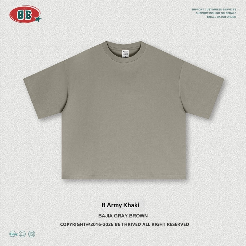 ZSTH-S2610-DX  Solid Color Loose Short-sleeved Shirt