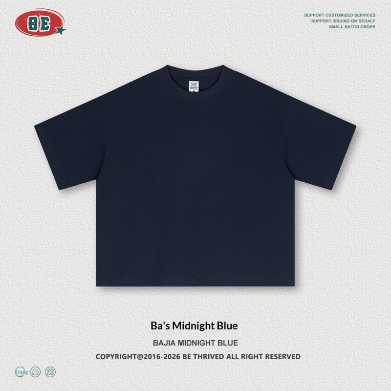 ZSTH-S2610-DX  Solid Color Loose Short-sleeved Shirt