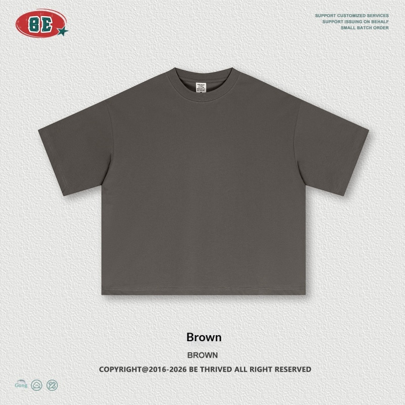 ZSTH-S2610-DX  Solid Color Loose Short-sleeved Shirt