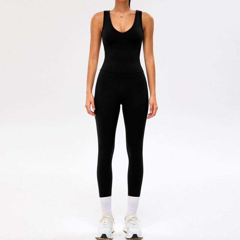 2026 New Brushed Yoga Set for Women, Outdoor Cycling &amp; Running Three-Piece Set, Quick-Drying, Bare-Feel Fitness Sports Set