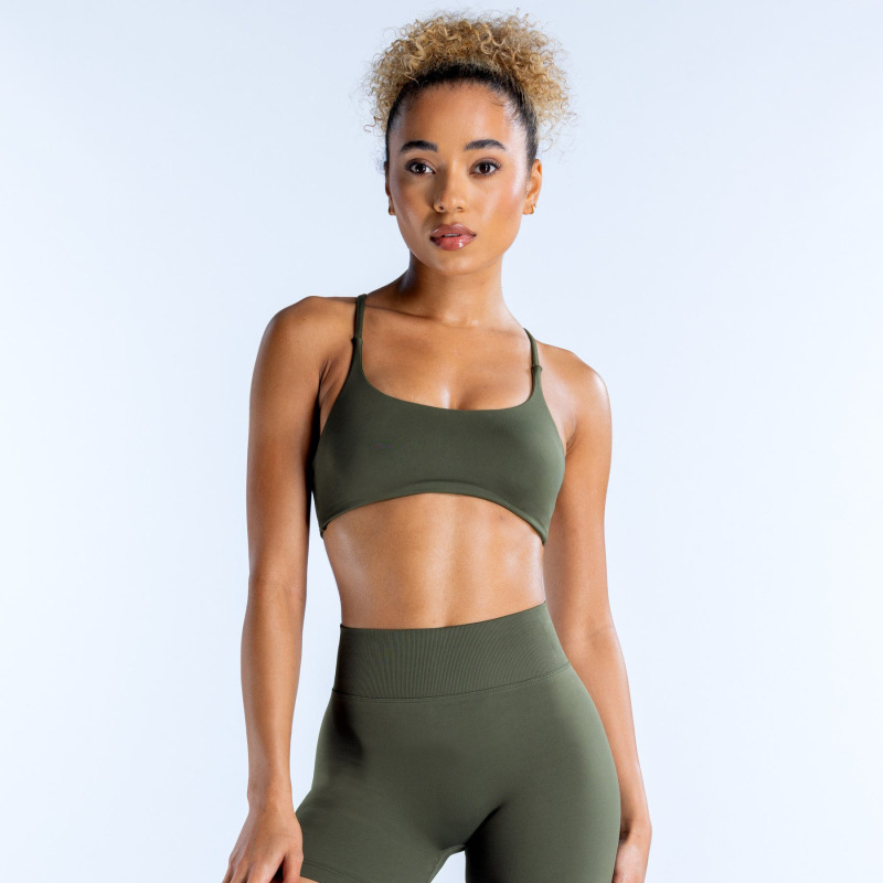 DFYNE Amazon Bestseller Seamless Yoga Backless Camisole Sports Fitness Back Shaping Anti-Exposure Women's Vest